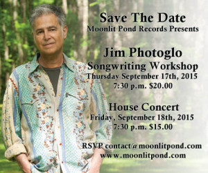 Jim Photoglo Workshop & Concert